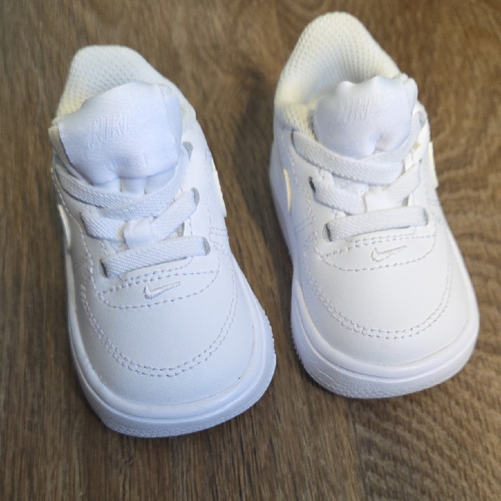 Nike Kids All-White Sneakers